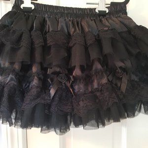 Frilly Gothic Lolita Mini-Tutu